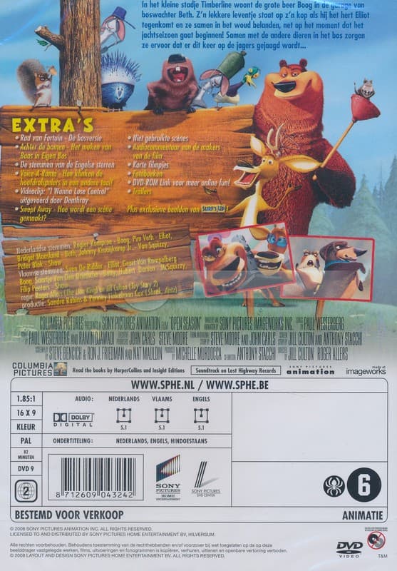 Baas In Eigen Bos (Open Season) (DVD)