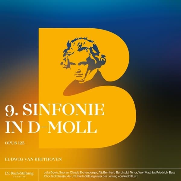 Chor & Orchester Der J.S. Bach Stiftung St. Gallen, Rudolf Lutz - Beethoven: 9th Symphony In D Minor, Opus 125 (CD)