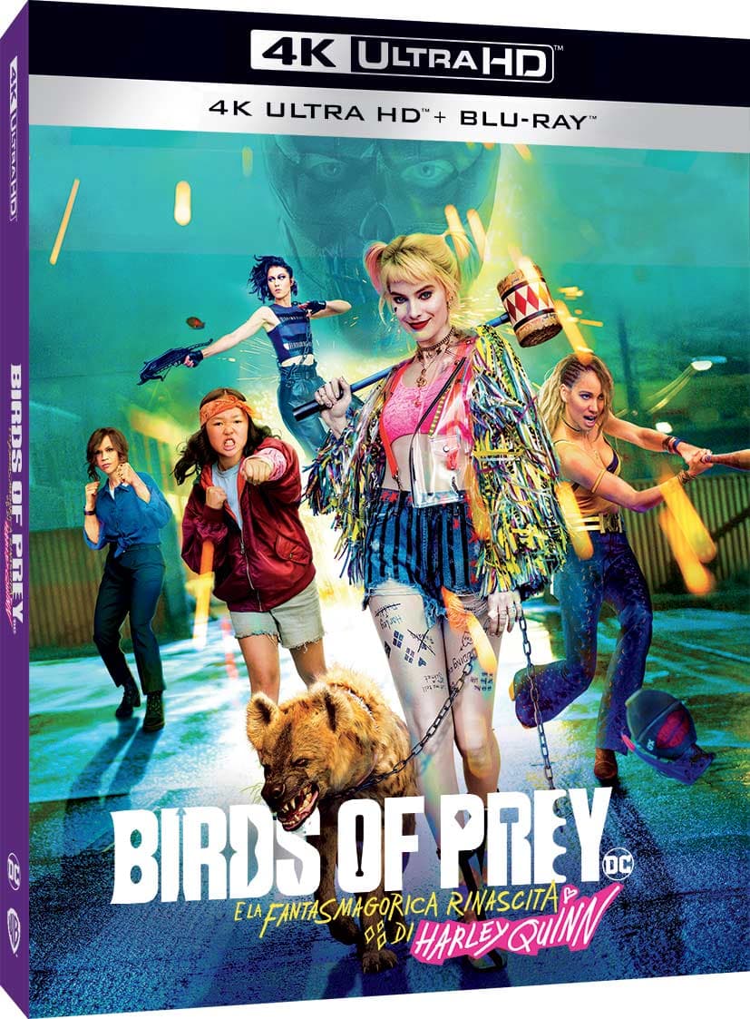 Robbie,winstead,smollett-bell,perez,mcgregor,messina - Birds Of Prey (4k+br)