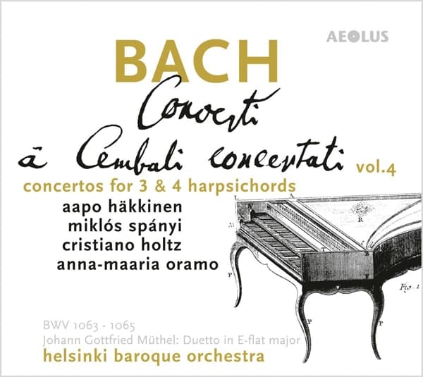 Miklós Spányi, Helsinki Baroque Orchestra - J.S. Bach: Concerti A Cembali - Concertati Vol. 4 (SACD)