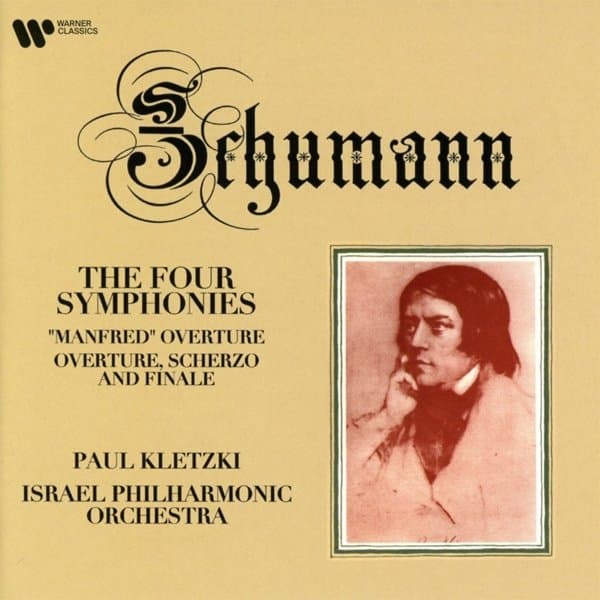 Paul Kletzki, Israel Philharmonic Orchestra - Schumann: The Four Symphonies: Manfred Overture | Overture | Scherzo | Finale (2 CD) (Remastered)