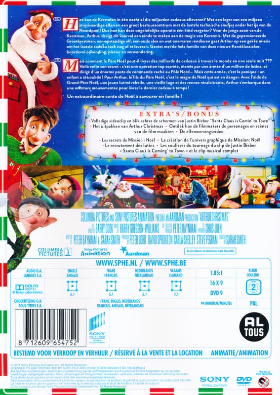Arthur Christmas (DVD)