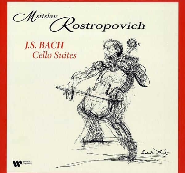 Mstislav Rostropovich - J.S. Bach: Cello Suites (4 LP)