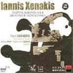 Iannis Xenakis - Pedro Carneiro, Mathew Rich, Stephen John Gibson - Psappha, Rebonds A & B, Okho Pour Trois Djembés (CD)