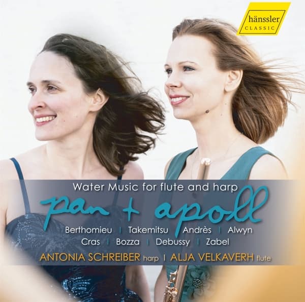 Alja Velkaverh - Pan + Apoll: Water Music For Flute And Harp (CD)