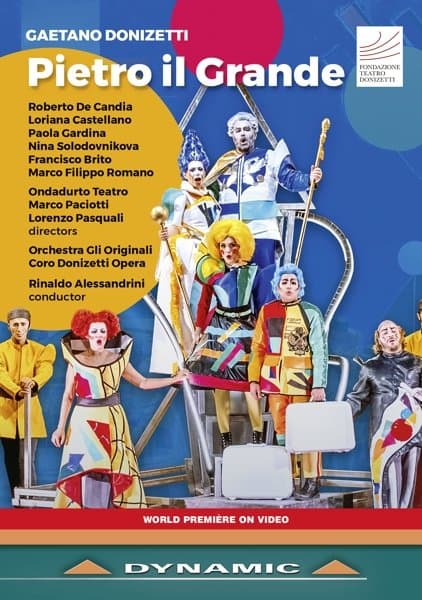 Rinaldo Alessandrini, Orchestra Gli Originali - Donizetti: Pietro Il Grande (2 DVD)