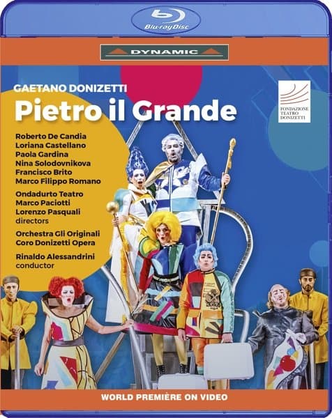 Fabio Tartari, Orchestra Gli Originali, Coro Donizetti Opera - Donizetti: Pietro Il Grande (Blu-ray)