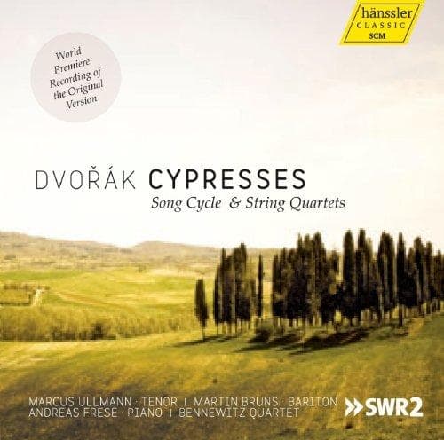 Andreas Frese, Martin Bruns, Marcus Ullmann, Bennewitz Quartet - Dvořák: Cypresses, Song Cycle & String Quartets (2 CD)