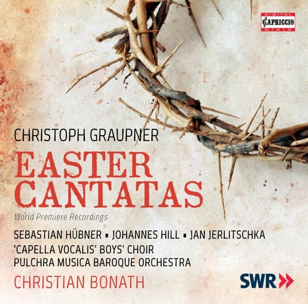 Christian J. Bonath, Sebastian Hübner, Johannes Hill, Jan Jerlitschka, Barockorchester Pulchra Musica - Graupner: Easter Cantatas (CD)
