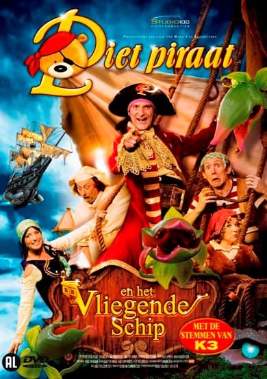 Piet Piraat - Het vliegende schip (DVD)