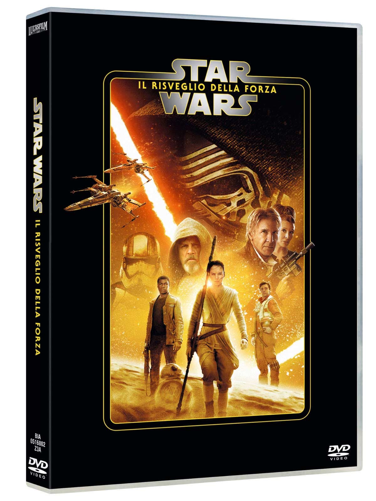 Ford,hamill,fisher,driver,ridley,boyega,isaac,nyong'o,serkis,gleeson,daniels,von - Star Wars Vii - Il Risveglio Della Forza Repkg