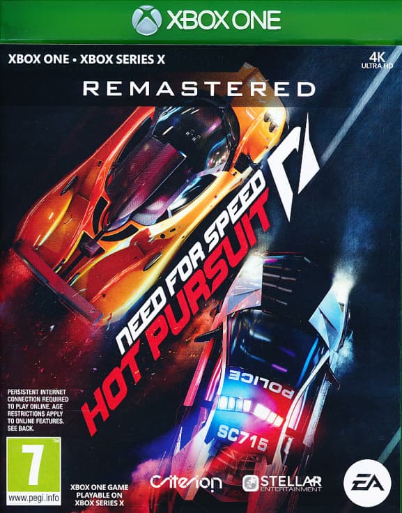 Nfs Hot Pursuit Remastered Xbo