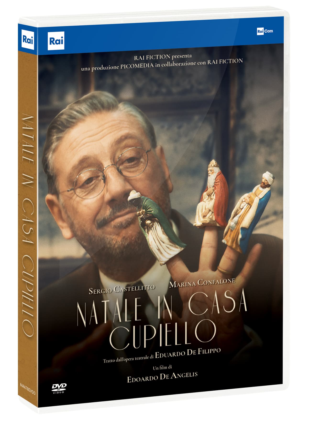 Castellitto S.,confalone,pantaleo - Natale In Casa Cupiello (film Tv 2020)
