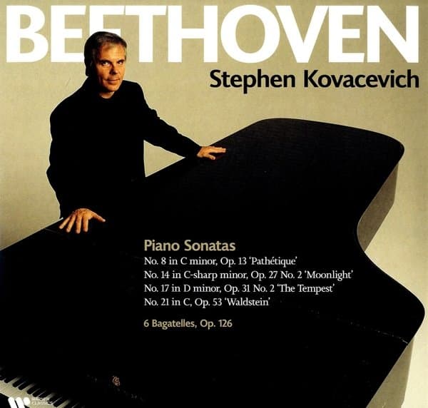 Stephen Kovacevich - Beethoven: Piano Sonatas Nos. 8, 14,1 7 & 21 (2 LP)