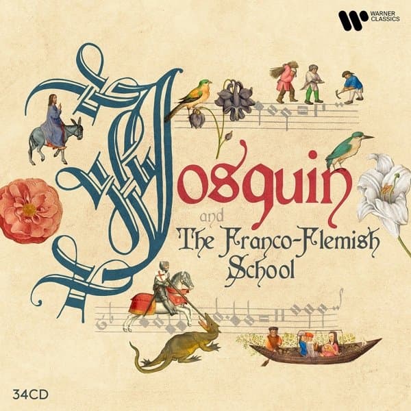 Various Artists - Josquin & The Franco-Flemish School (34 CD)
