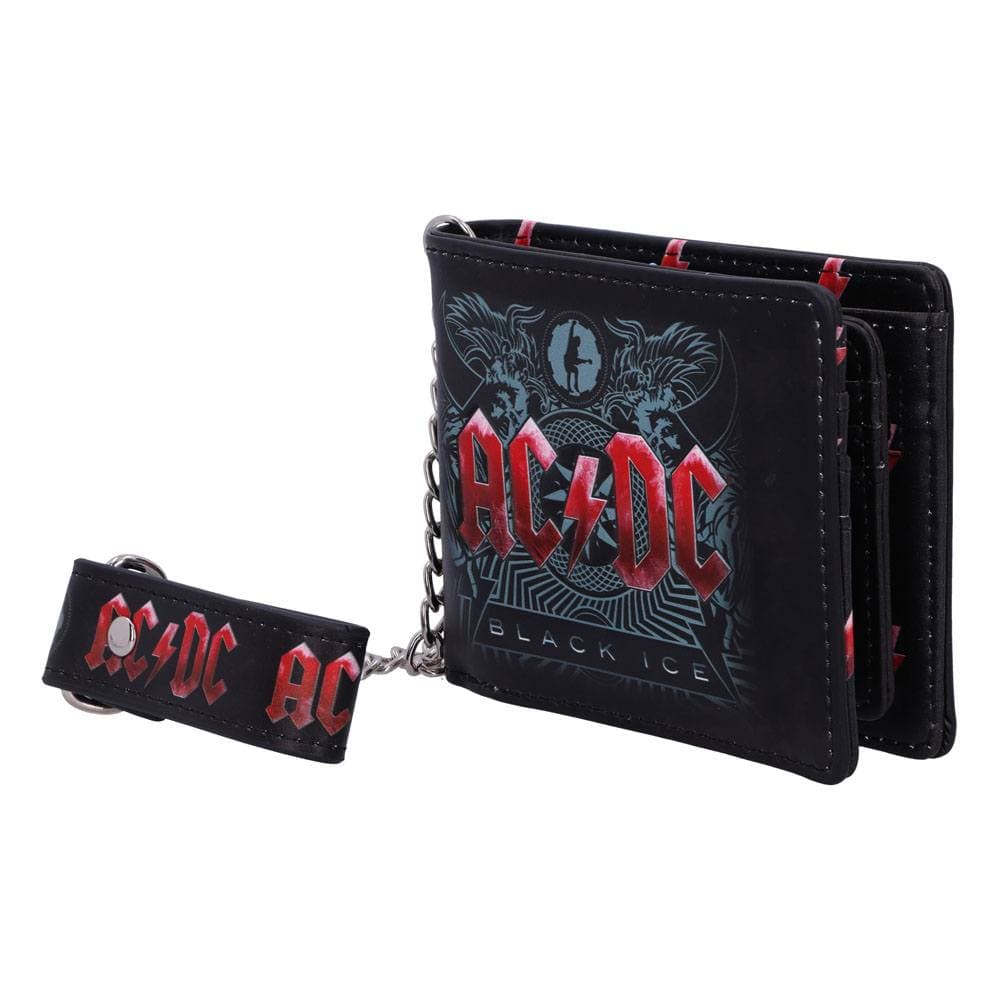 Ac/dc - Ac/dc Black Ice  (embossed Wallet With Chain) (Wallets)
