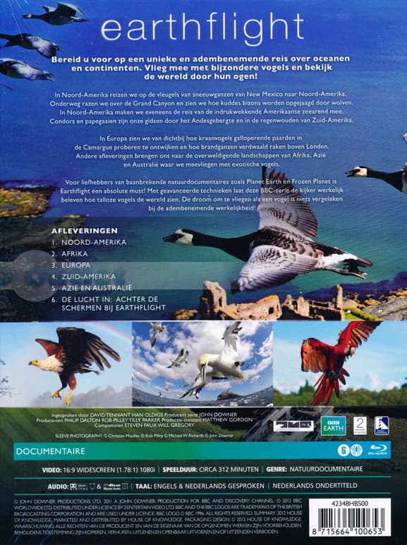 BBC Earth - Earth Flight (Blu-ray)