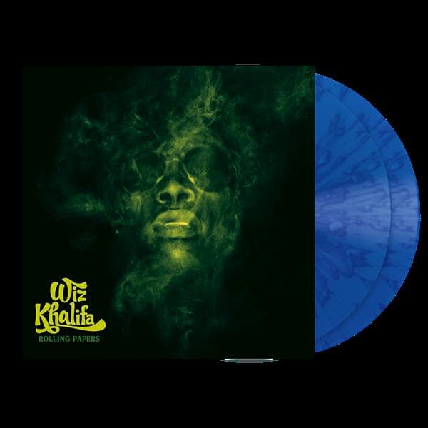 Khalifa Wiz - Rolling Papers (blue) Lp