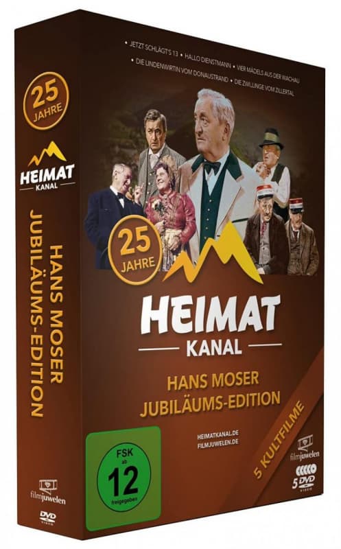Hans Moser Jubil?ums-edition (25 Jahre Heimatkanal) (5 Dvds) (Import)