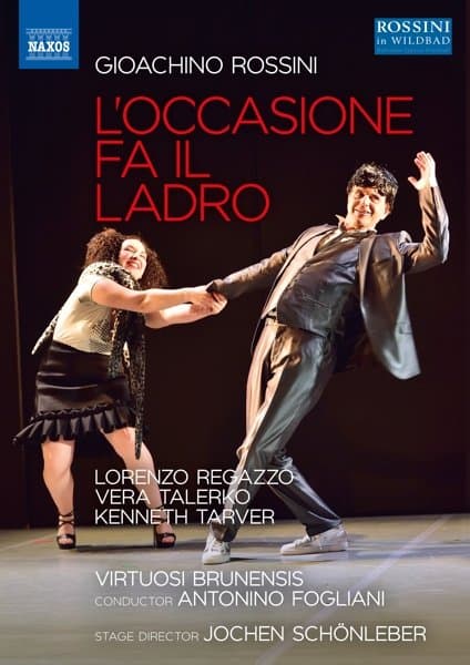 Patrick Kabongo, Vera Talerko, Lorenzo Regazzo, Virtuosi Brumemsis, Antonino Fogliani - Rossini: L'occasione Fa Il Ladro (DVD)