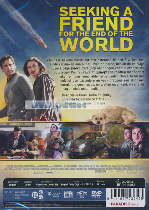 Seeking A Friend For The End Of The World (DVD)