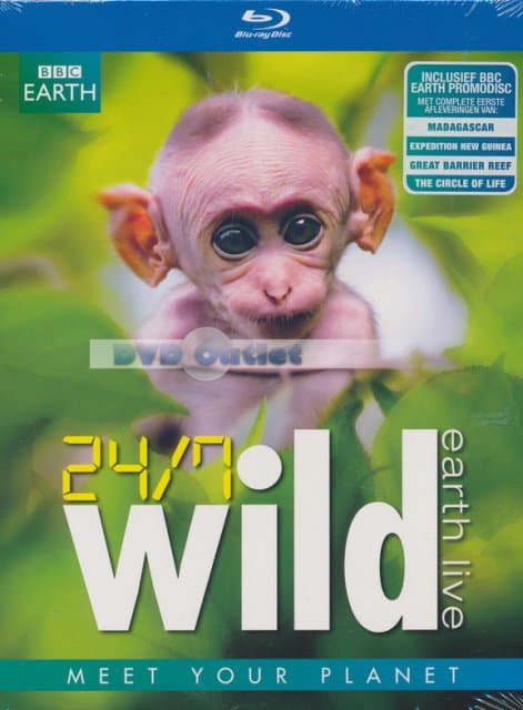 BBC Earth - 24/7 Wild (Blu-ray)
