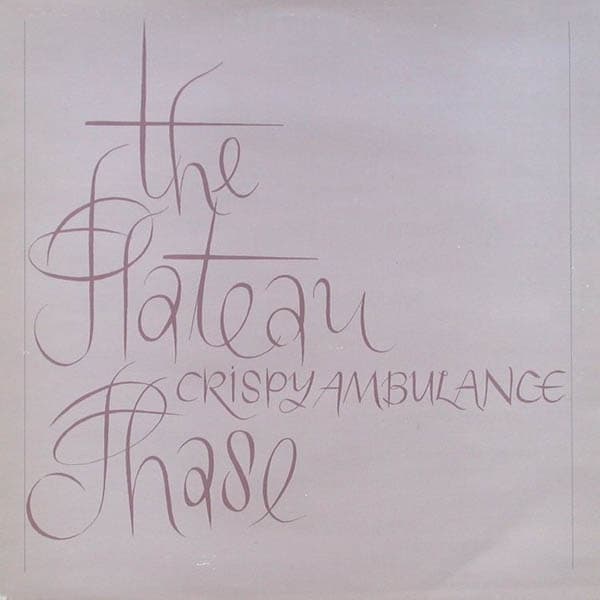 Crispy Ambulance - The Plateau Phase (CD)