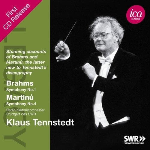 Radio-Sinfonieorchester Stuttgart Des SWR, Klaus Tennstedt - Brahms: Symphony No.1 | Martinů: Symphony No.4 (CD)