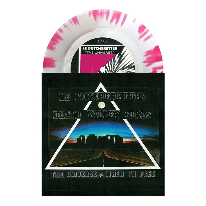Le Butcherettes & Death Valley Girls - The Universe / When I'm Free (7" Single) (Coloured Vinyl) (Limited Edition)