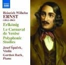 Josef Špaček & Gordon Back - Ernst: Erlkönig/Le Carnaval De Venice/Polyphonic Studies (CD)
