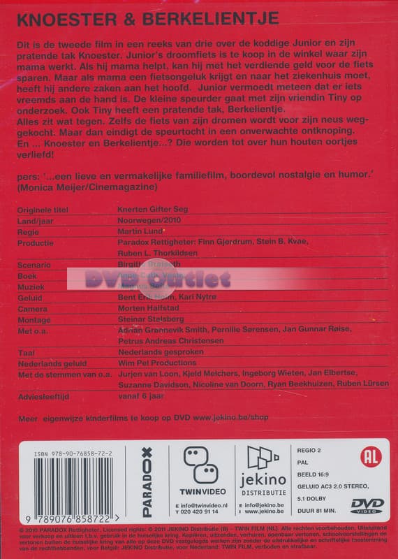 Knoester & Berkelientje (DVD)