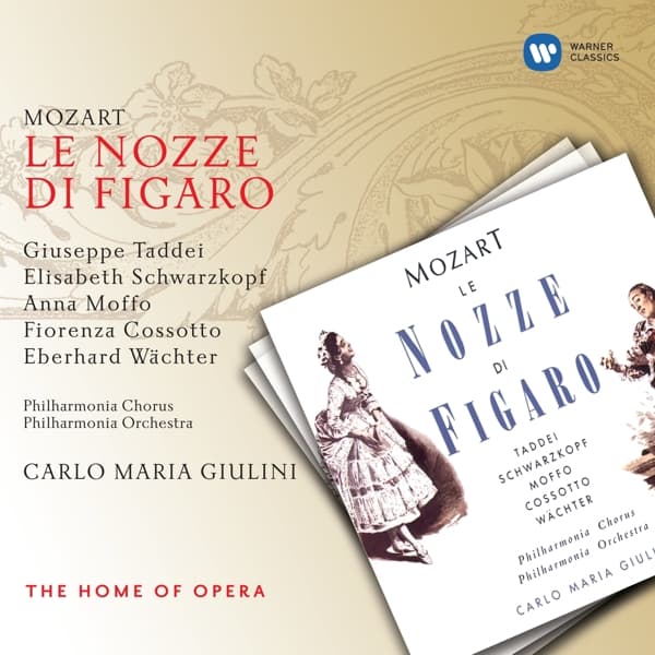 Eberhard Wächter, Philharmonia Chorus, Philharmonia Orchestra, Carlo Maria Giulini - Mozart: Le Nozze Di Figaro (2 CD)