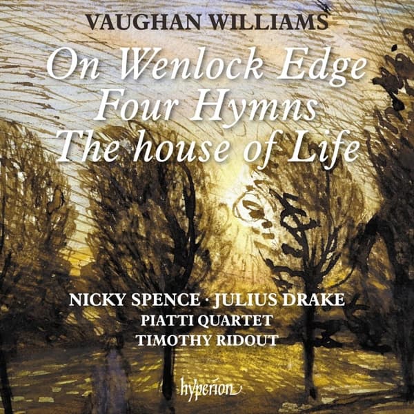 Nicky Spence, Julius Drake, Piatti Quartet, Timothy Ridout - Williams: On Wenlock Edge & Other Songs (CD)