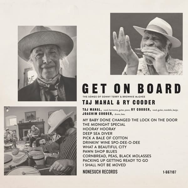 Taj Mahal & Ry Cooder - Get On Board (The Songs Of Sonny Terry & Brownie McGhee) (LP)