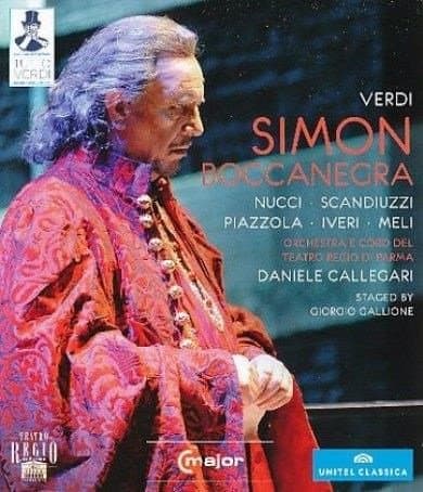 Nucci, Scandiuzzi,Piazzola - Simon Boccanecra, Parma 2010, Br (Blu-ray)