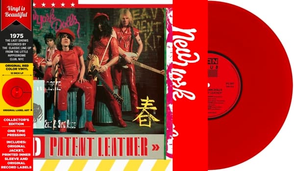 New York Dolls - Red Patent Leather (LP) (Coloured Vinyl) (Limited Special Edition)
