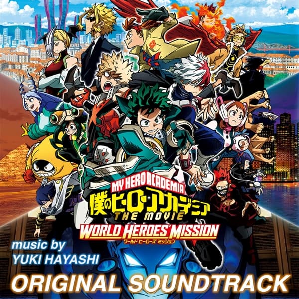 Yuki Hayashi - My Hero Academia: World Heroes' Mission (Original Motion Picture Soundtrack) (2 LP)