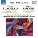 University Of Houston Saxophone Quartet, University Of Houston Wind Ensemble, David Bertman - Flagello|Rosner: Symphony No. 2 'Symphony Of The Winds' | Symphony No. 8 'Trinity' (CD)