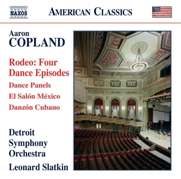Detroit Symphony Orchestra, Leonard Slatkin - Copland: Rodeo|Four Dance Episodes (CD)