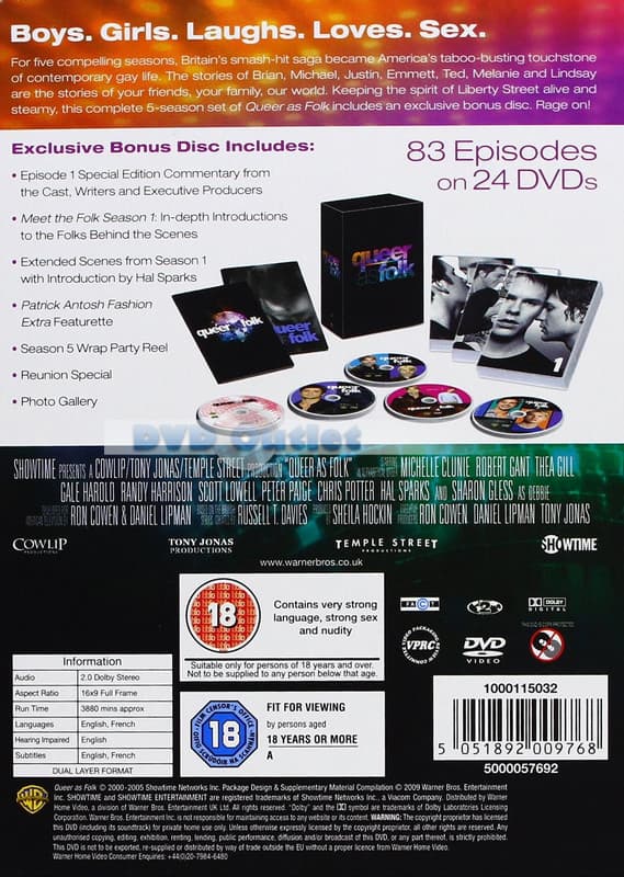 Queer As Folk (USA, 2000) - The Complete Series (Import)