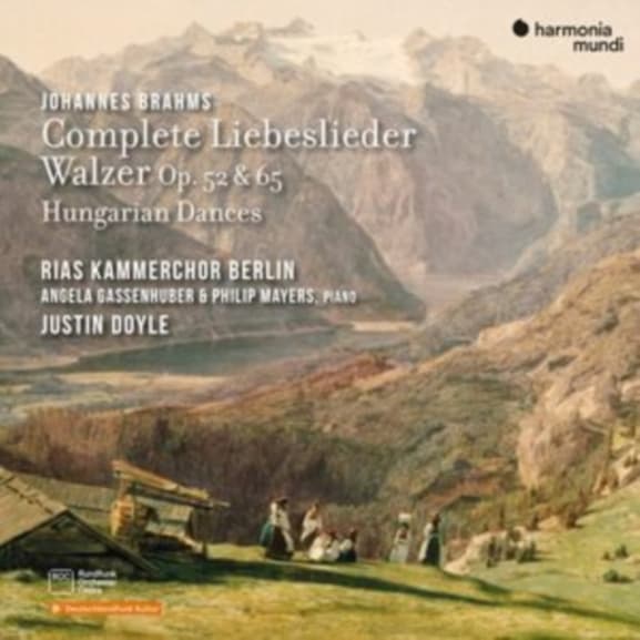 RIAS Kammerchor Berlin, Justin Doyle - Brahms: Complete Liebeslieder Walzer Op. 52 & 65 (CD)