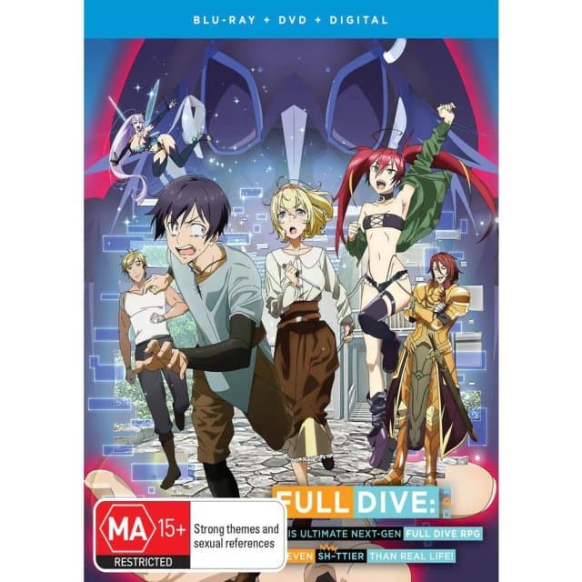 Full Dive: This Ultimate Next-gen Full Dive Rpg Is Even Shittier Than Real Life! - The Complete Season Dvd / Blu-ray Combo (Import)