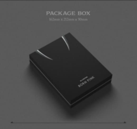 Blackpink - Born Pink (CD) (Limited Black Edition) (Limited Edition)
