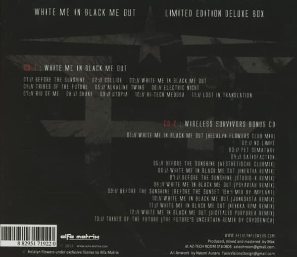 Helalyn Flowers - White Me In Black Me Out (2 CD) (Limited Deluxe Edition)