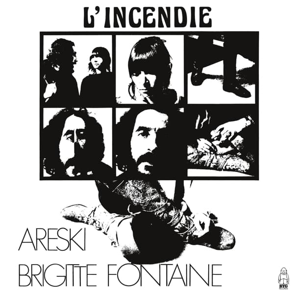 Areski & Brigitte Fontaine - L'Incendie (LP) (Coloured Vinyl) (Limited Edition) (Remastered)