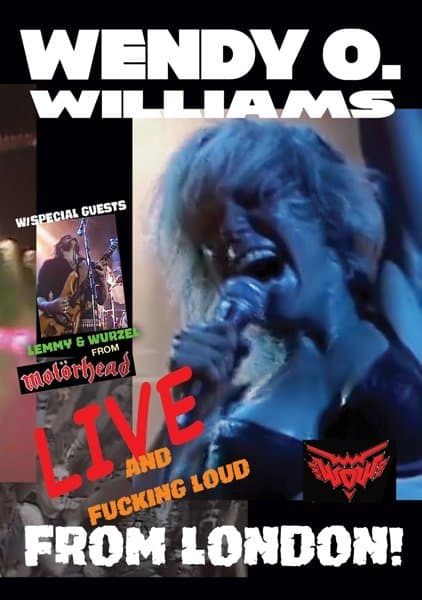 Wendy O. Williams - Wow: Live And Fucking Loud From London! (DVD)