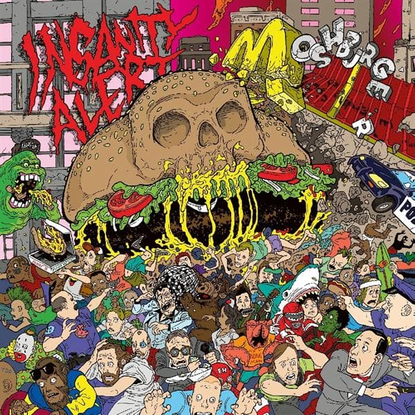 Insanity Alert - Moshburger (CD)
