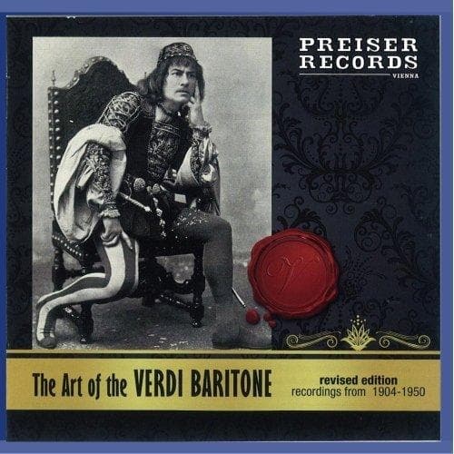 Carlo Galeffi, Mario Ancona, Enrico Molinari, Alexander Sved, Titta Ruffo - The Art Of The Verdi-Baritone (CD)