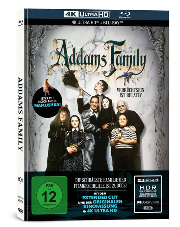 Br Addams Family (4k Uhd) - 2-disc Limited Collectors Edition Im Mediabook