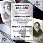 Kurt Masur, Misha Dichter - Brahms: Piano Concerto No.2 & Beethoven: Piano Sonata Pathétique (SACD)